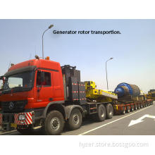 Goldhofer hydraulic multi axle trailer